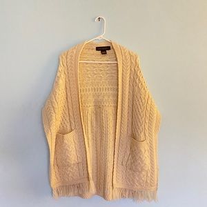 Inis Crafts 100% Cable Knit Merino Wool Sweater
